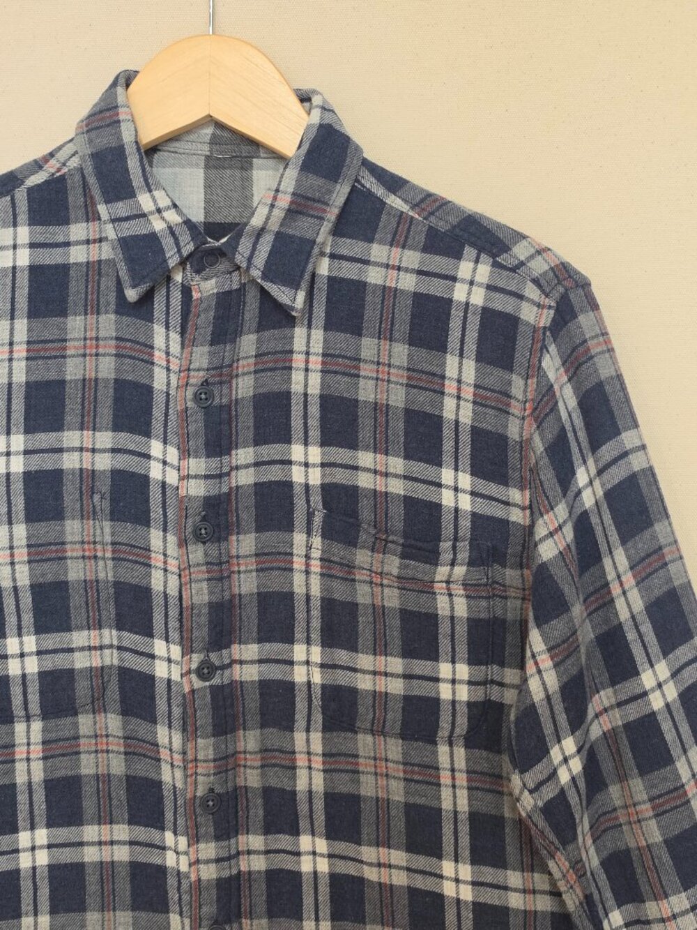 Faherty Reversible Long Sleeve Button Down S